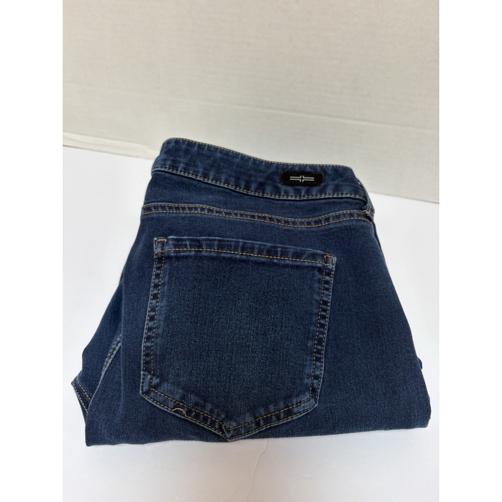 Liverpool The Straight Mid-Rise Denim Jeans Non-Distressed Size 14 Petite/short